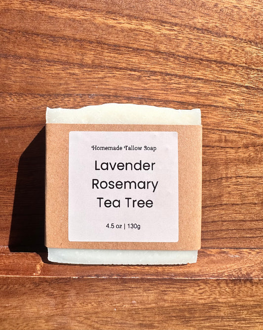 Lavender, Rosemary, & Tea Tree Soap